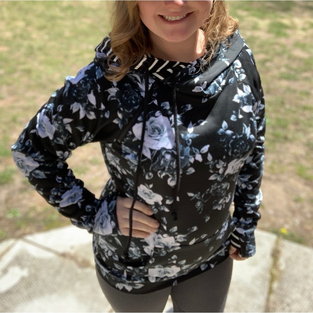 Vintage bloom hoodie